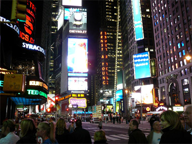 New York, New York: off topic