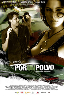 Por un polvo, el afiche