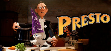 Presto, vertiginoso corto de Pixar