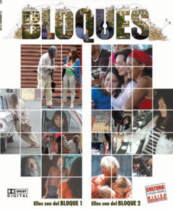 Póster de Bloques, de la Villa del Cine