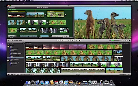 Apple iMovie 09, aún sin timeline