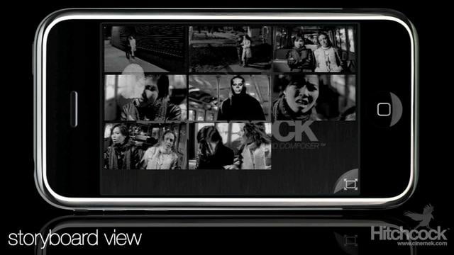 Hitchcock es una aplicación para hacer storyboards en un iPhone