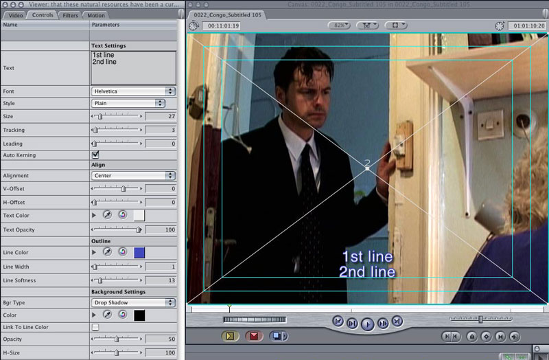 TextUp, plugin para títulos en el FCP