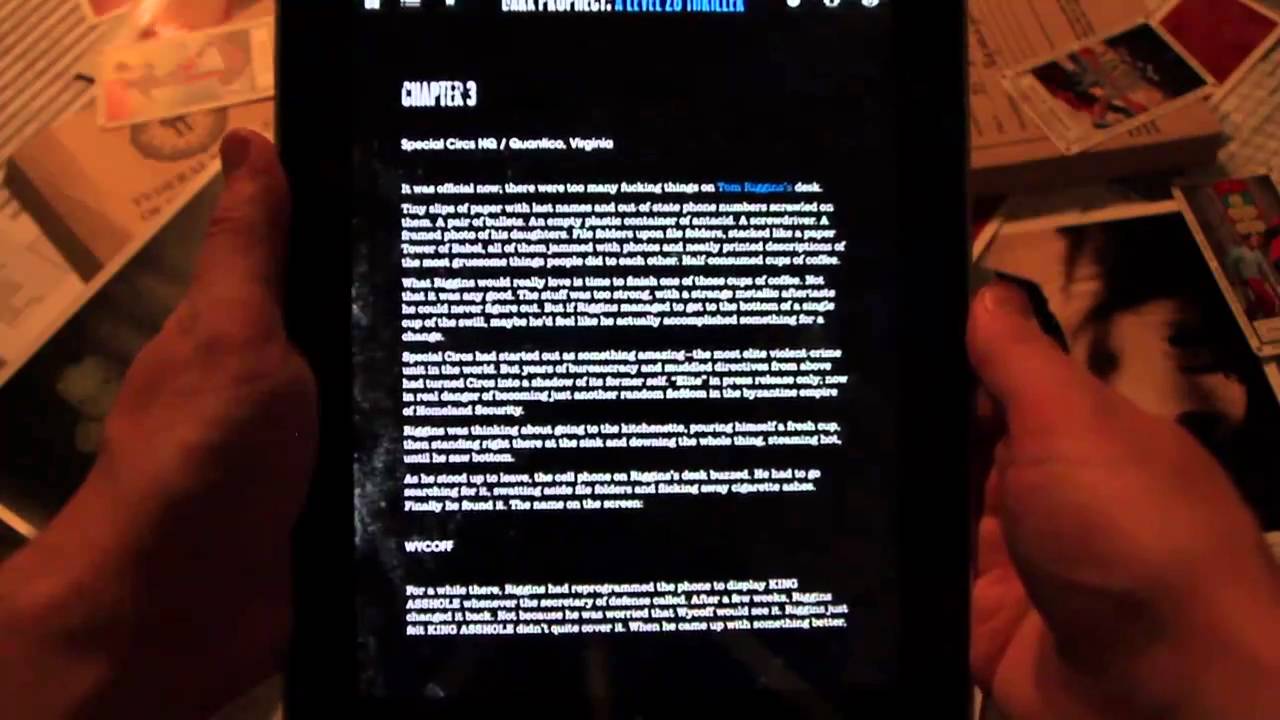 Transmedia: Level 26, Dark Prophecy, thriller interactivo y multimedia para el iPad, de Anthony Zuiker