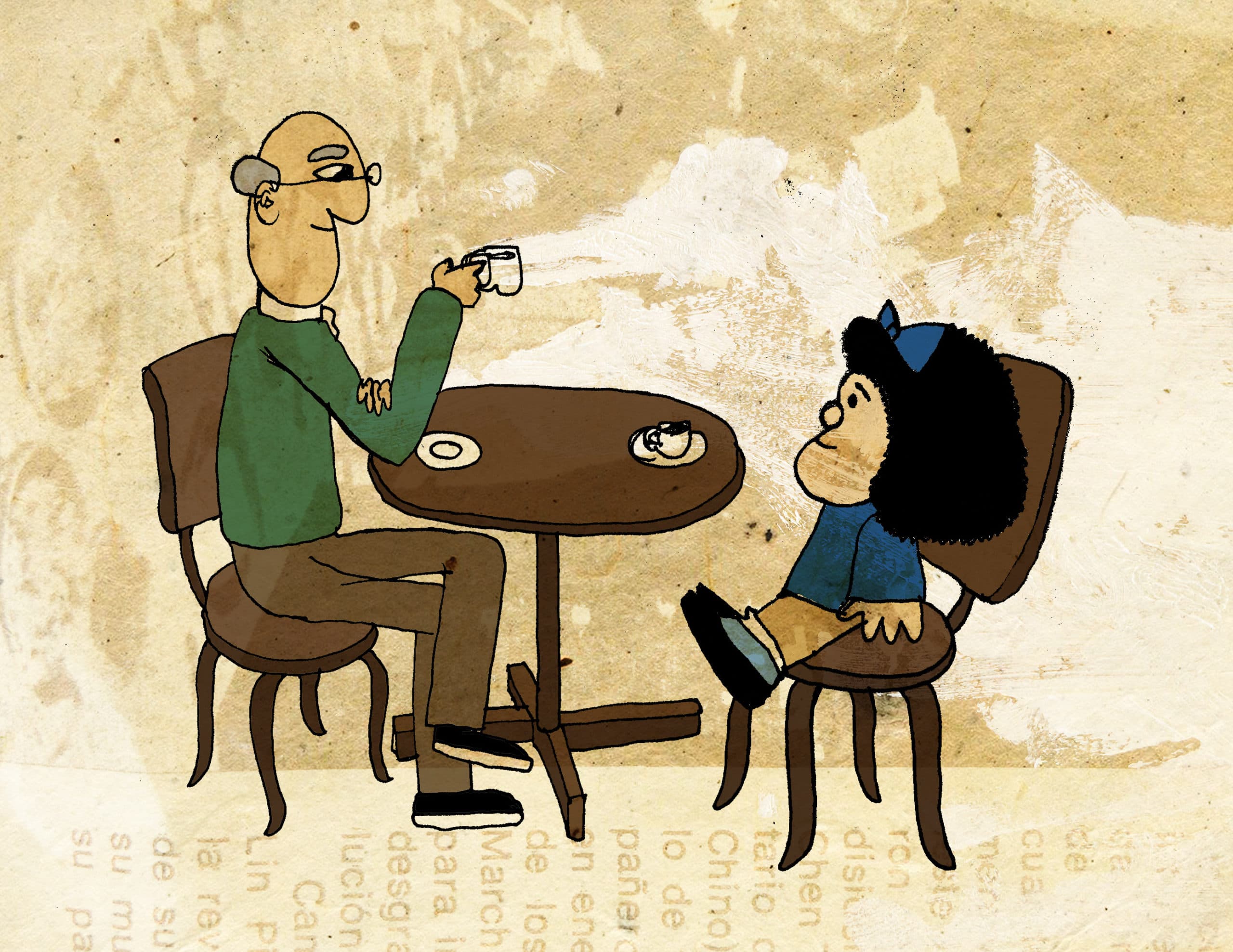 El lápiz hizo a Quino